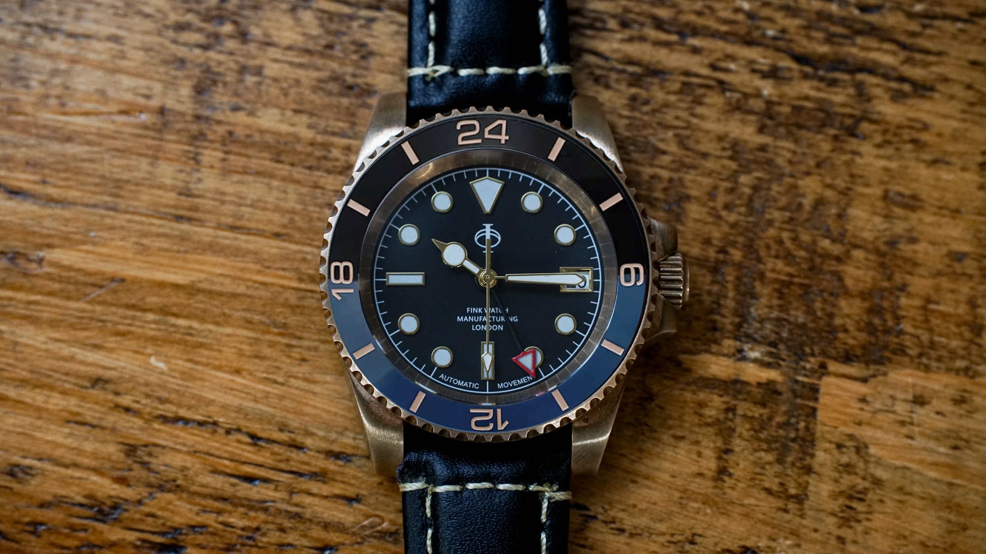Watchmaking kit - GMT Bronze Diver (CuSn8) - Ref. 231121