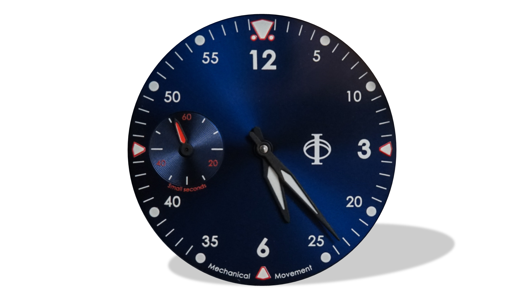 Stirling MK III (Sunray polished - Blue) - 38.0mm - ST-3600 / 6497-2