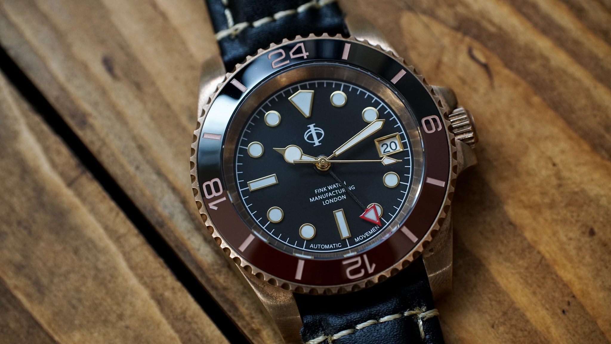 Watchmaking kit - GMT Bronze Diver (CuSn8) - Ref. 231121