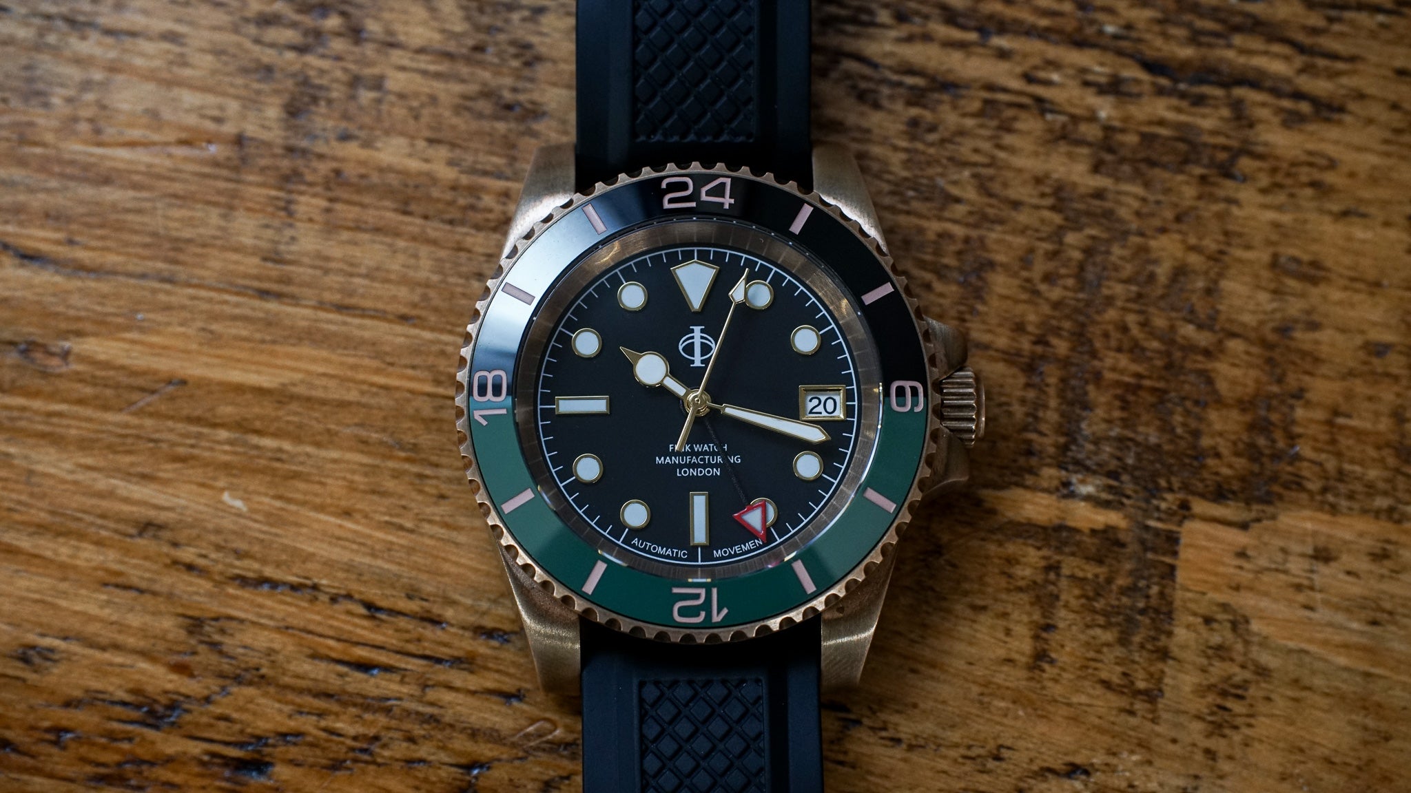 Watchmaking kit - GMT Bronze Diver (CuSn8) - Ref. 231121