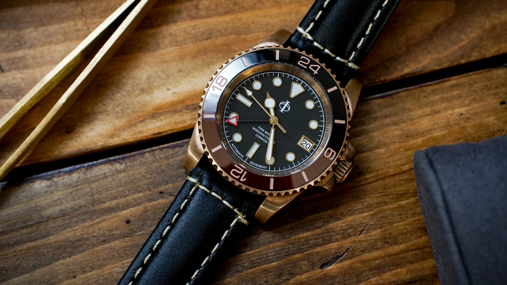 Watchmaking kit - GMT Bronze Diver (CuSn8) - Ref. 231121