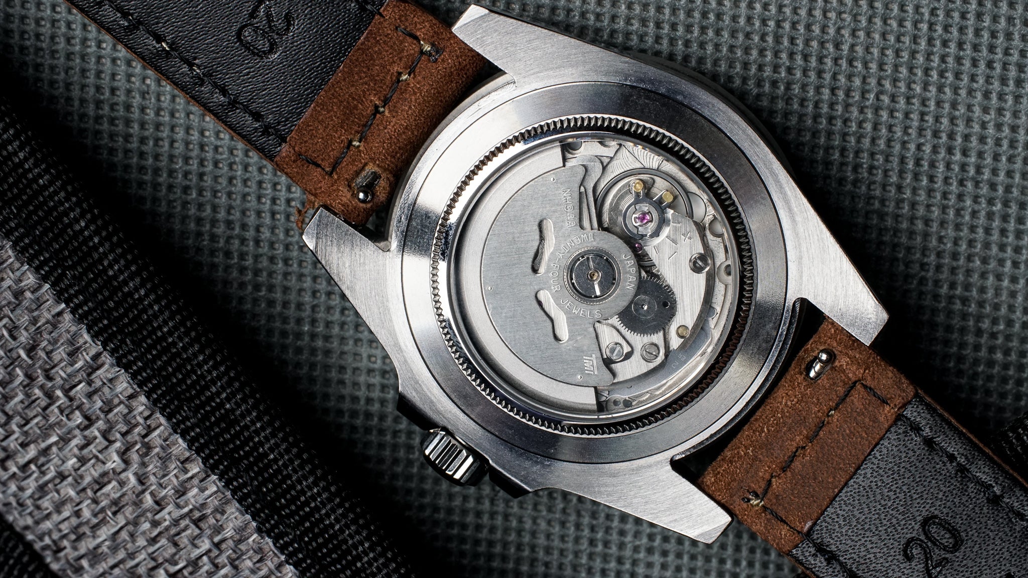 Watchmaking kit - Diver One GMT - Grey Black - Ref. 231111