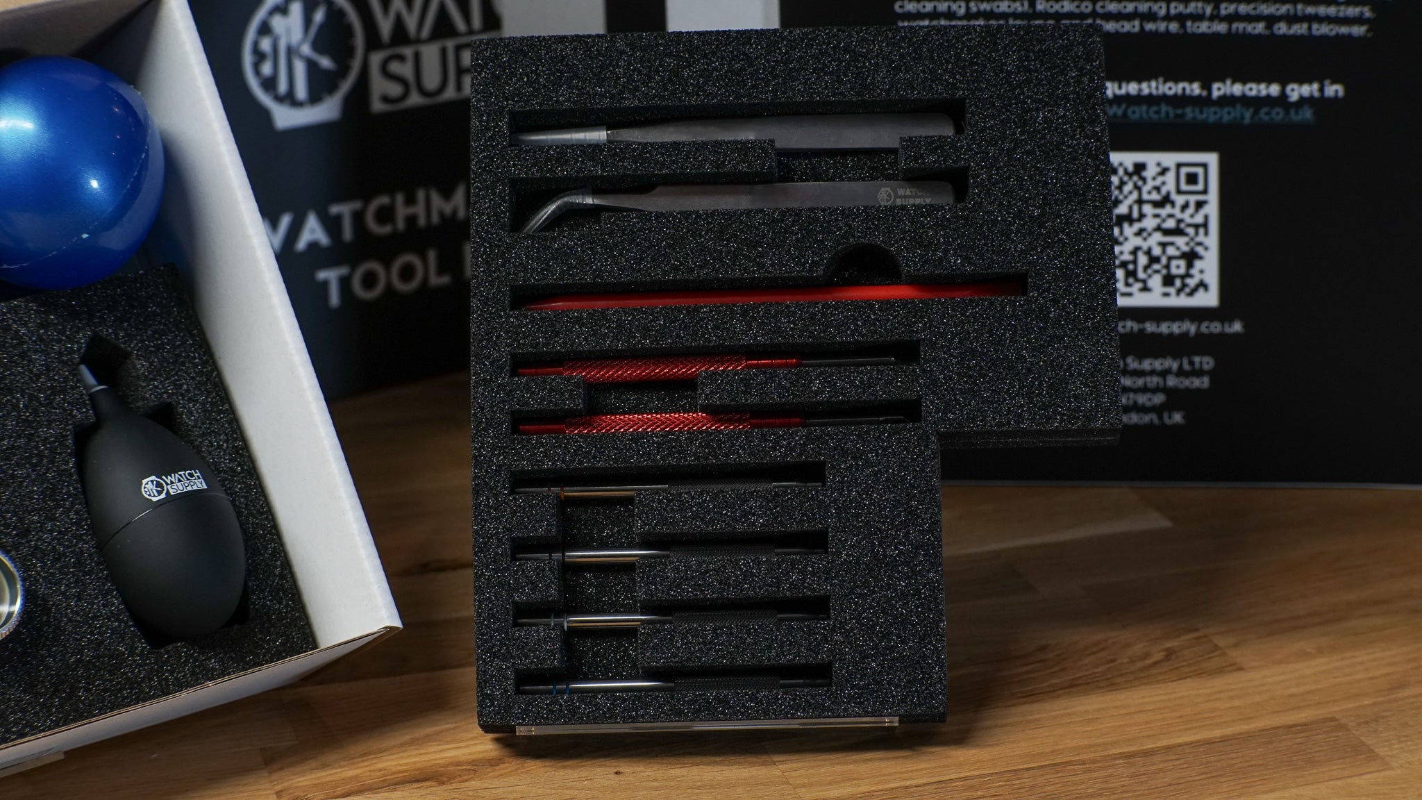 Full watchmaking tool kit