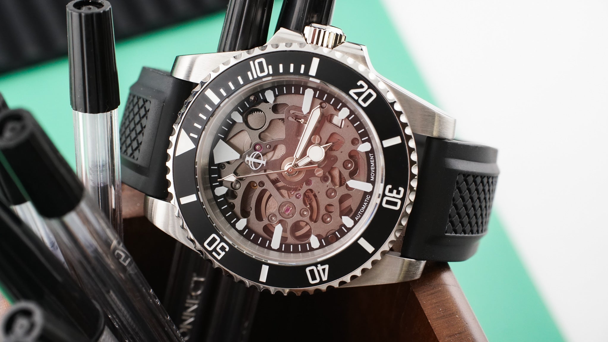 Watchmaking kit - Diver One Skeleton (NH-72)