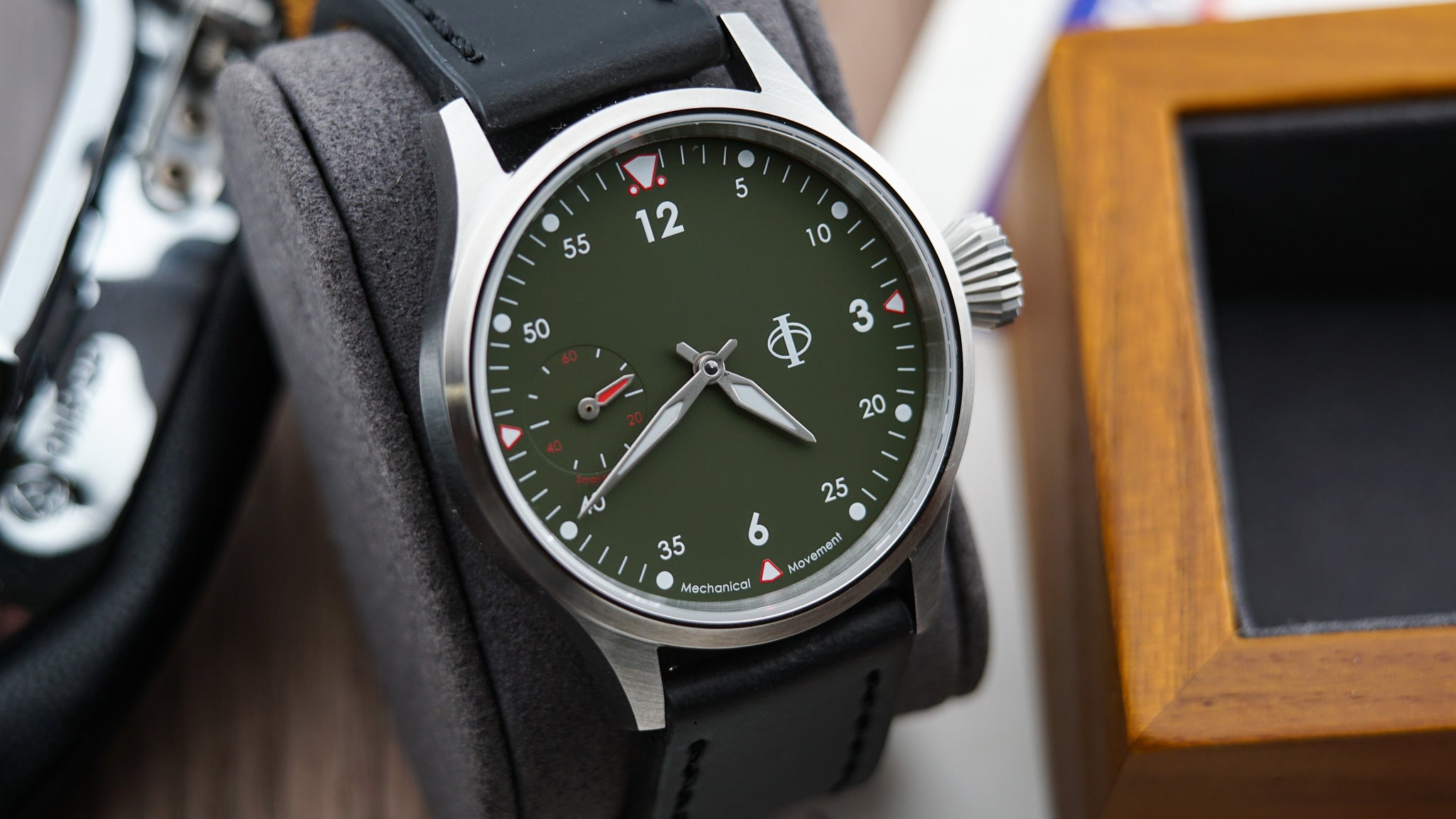 The Stirling Mark III - Matte Green - Steel - Ref. 271114