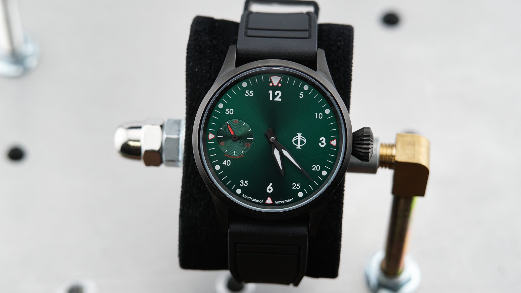The Stirling Mark III - Emerald Green - Black - Ref. 271112B