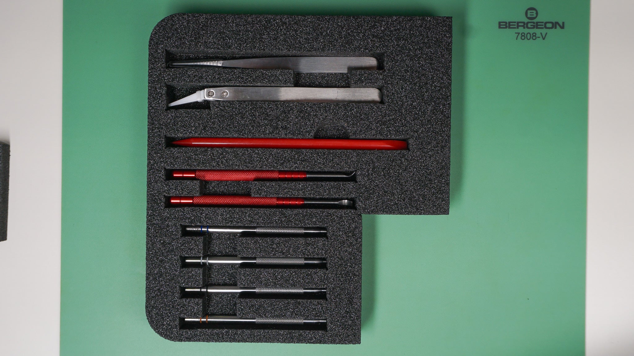 Full watchmaking tool kit