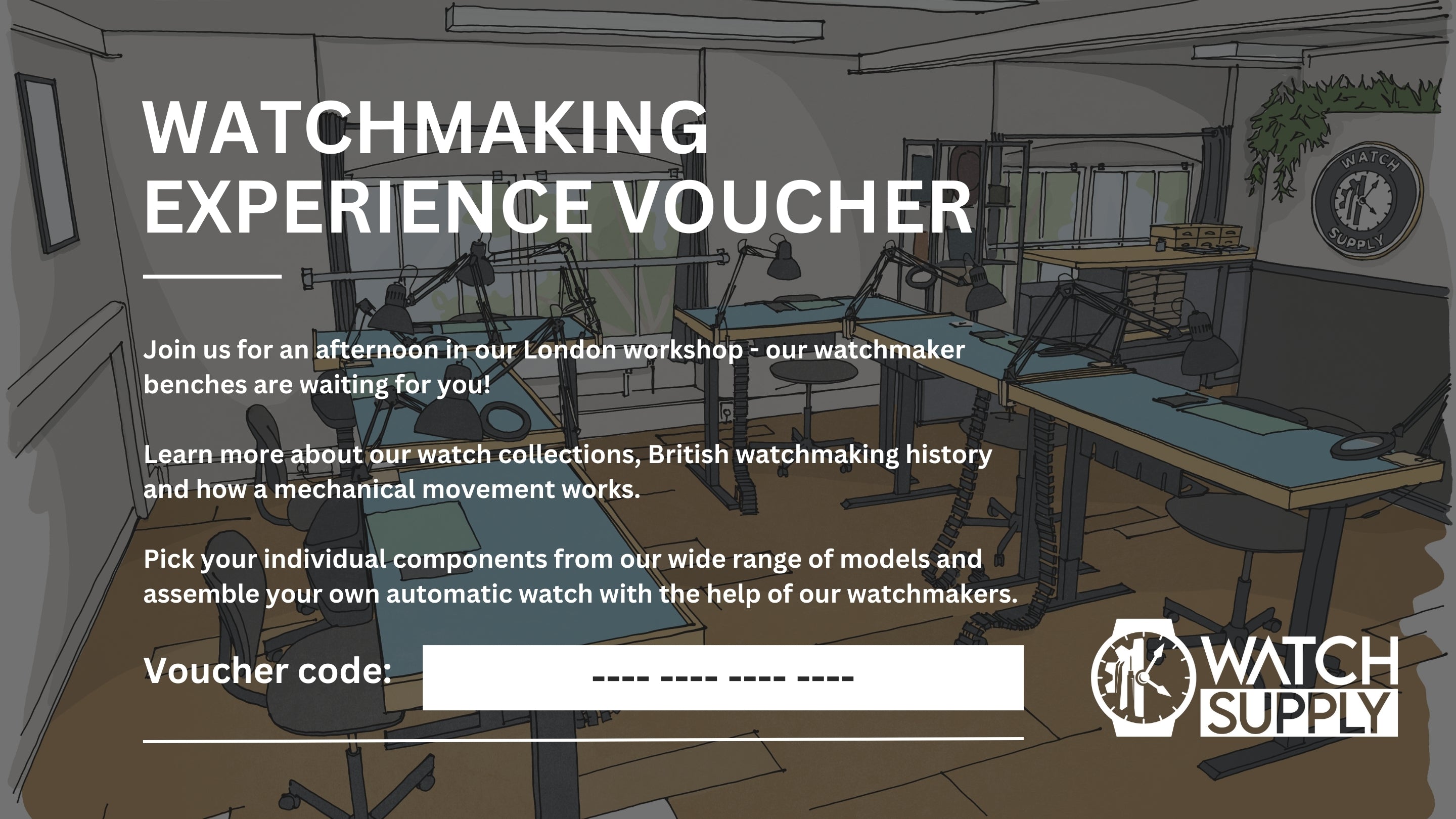 GIFT E-VOUCHER Watchmaking experience (London)