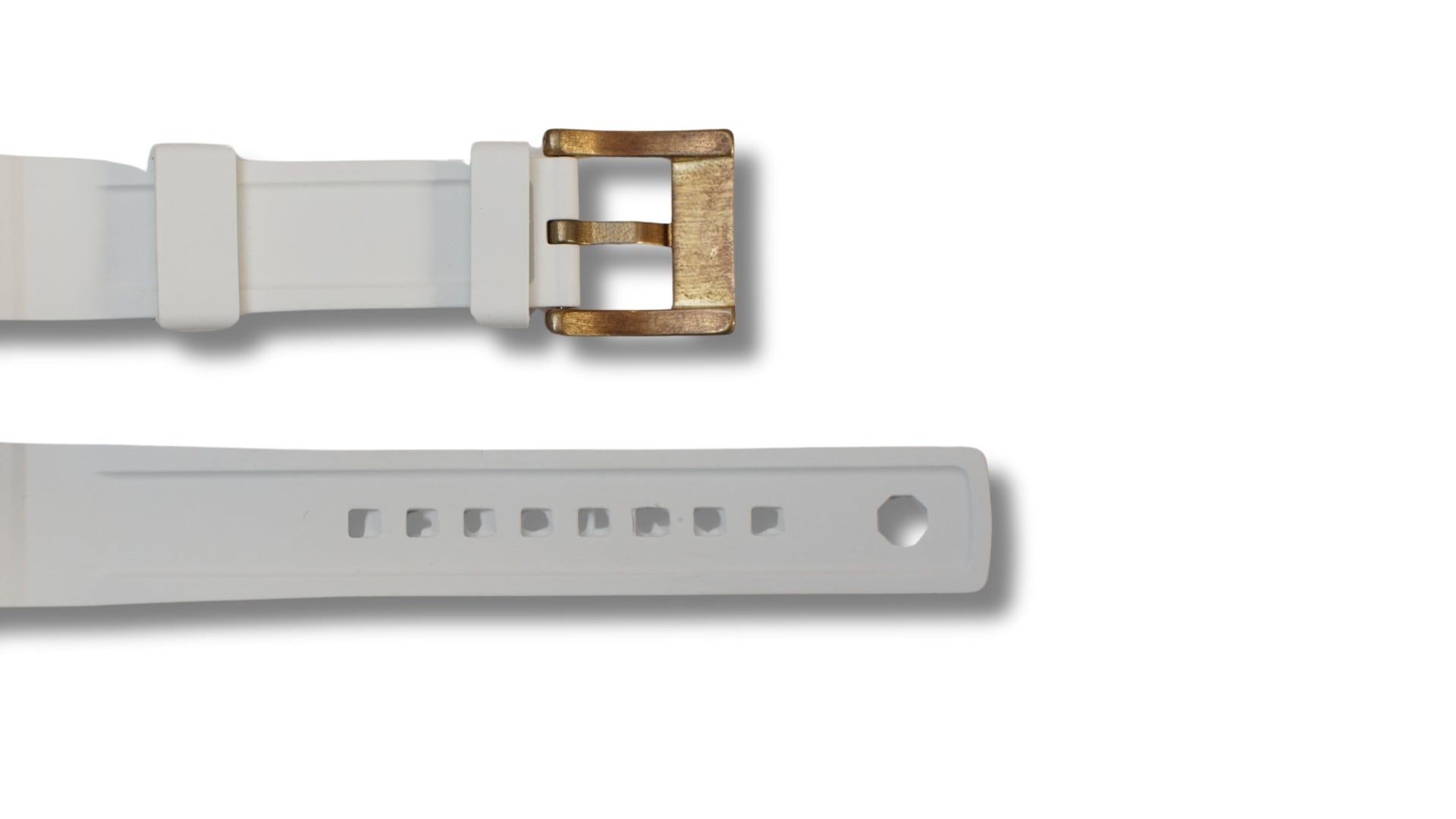 FKM strap - Embossed - White - 20mm