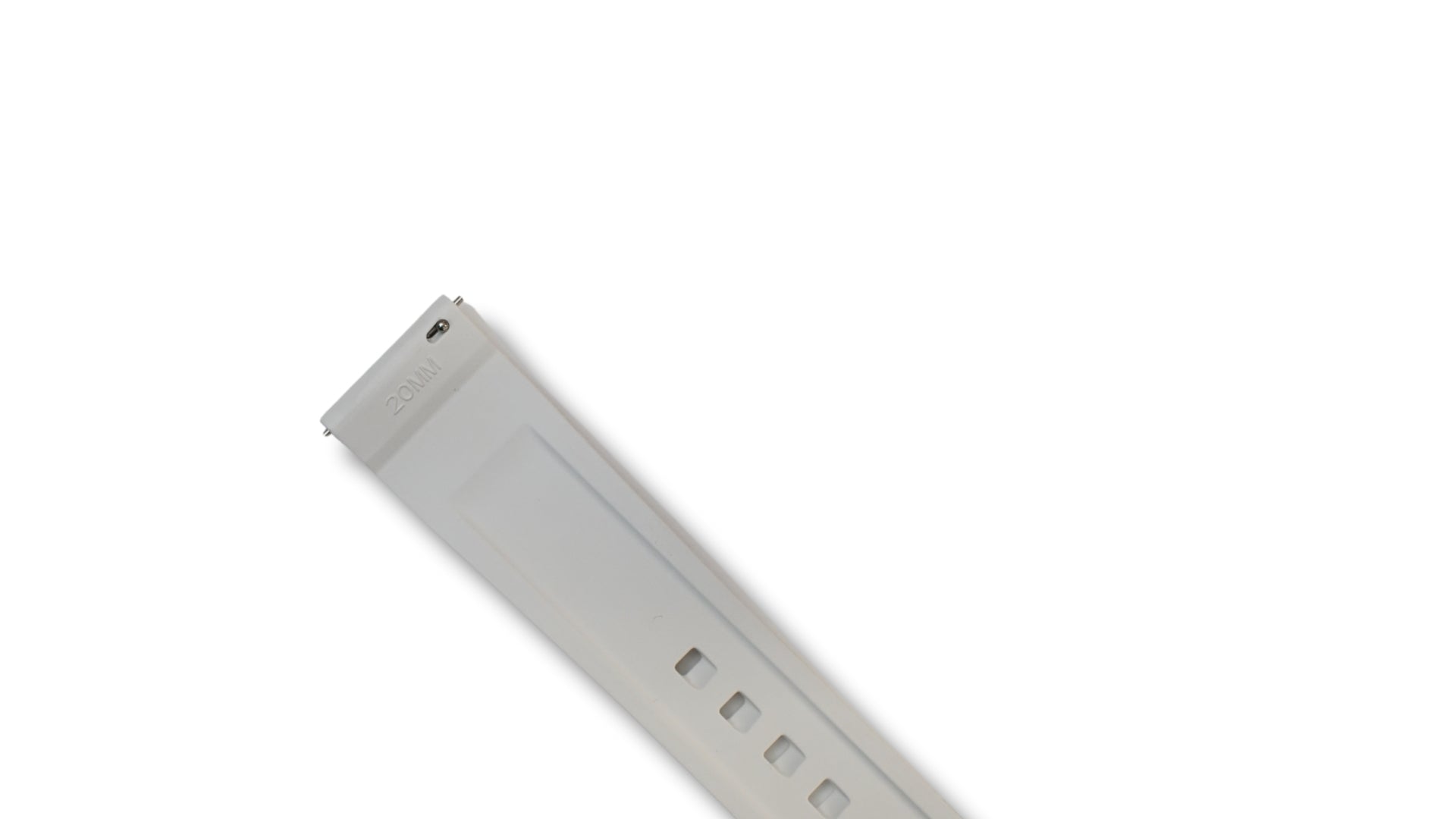 FKM strap - Embossed - White - 20mm