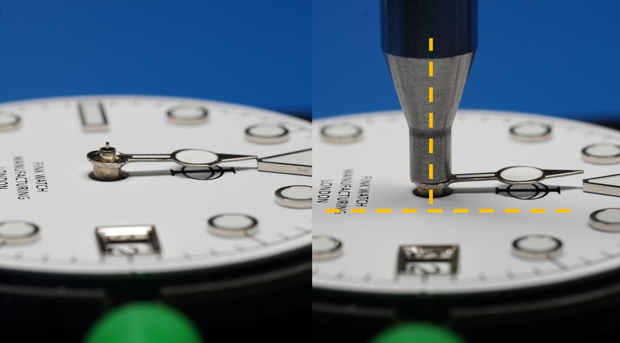 Watch hand press tool (4x)