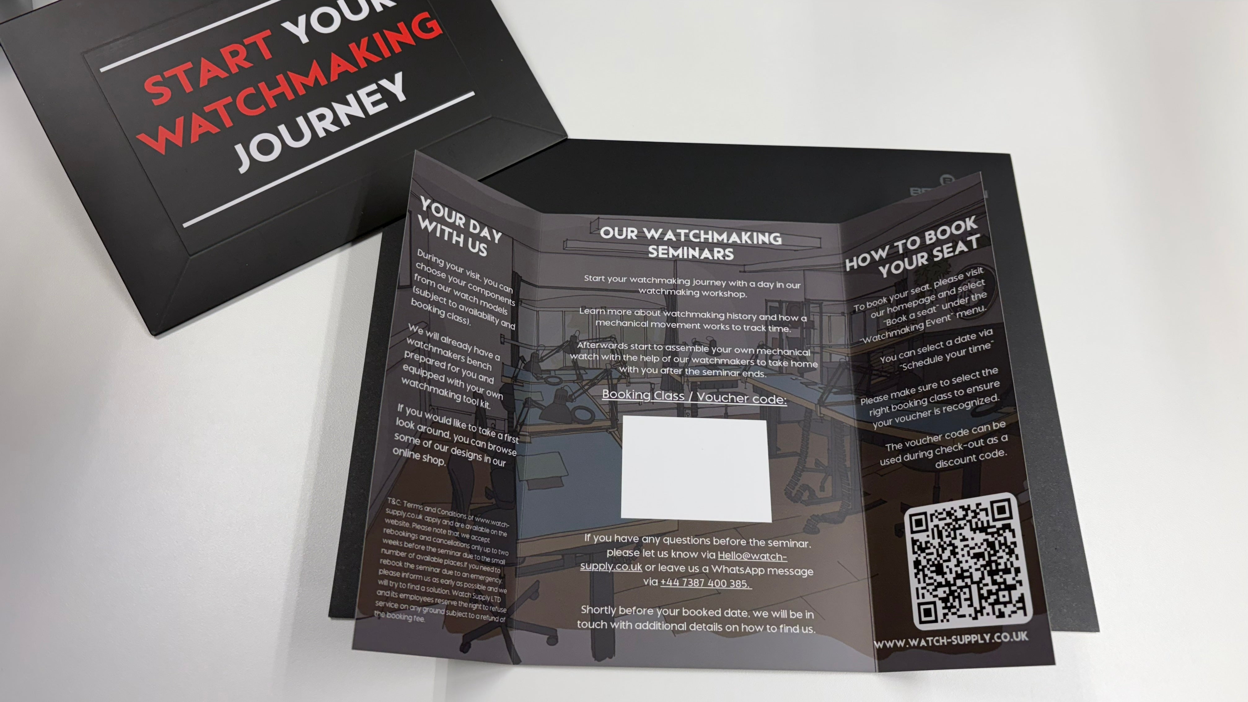 GIFT VOUCHER Watchmaking experience (London) (Digital or Printed)