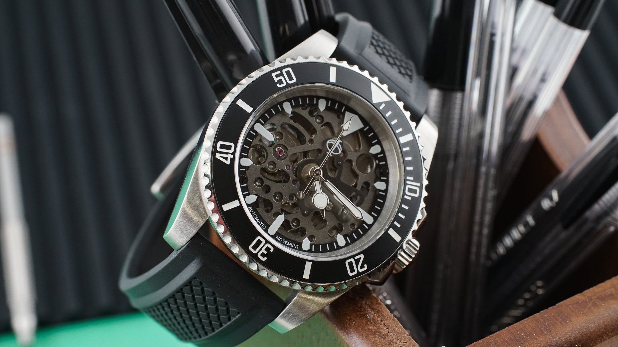 Watchmaking kit - Diver One Skeleton (NH-72)