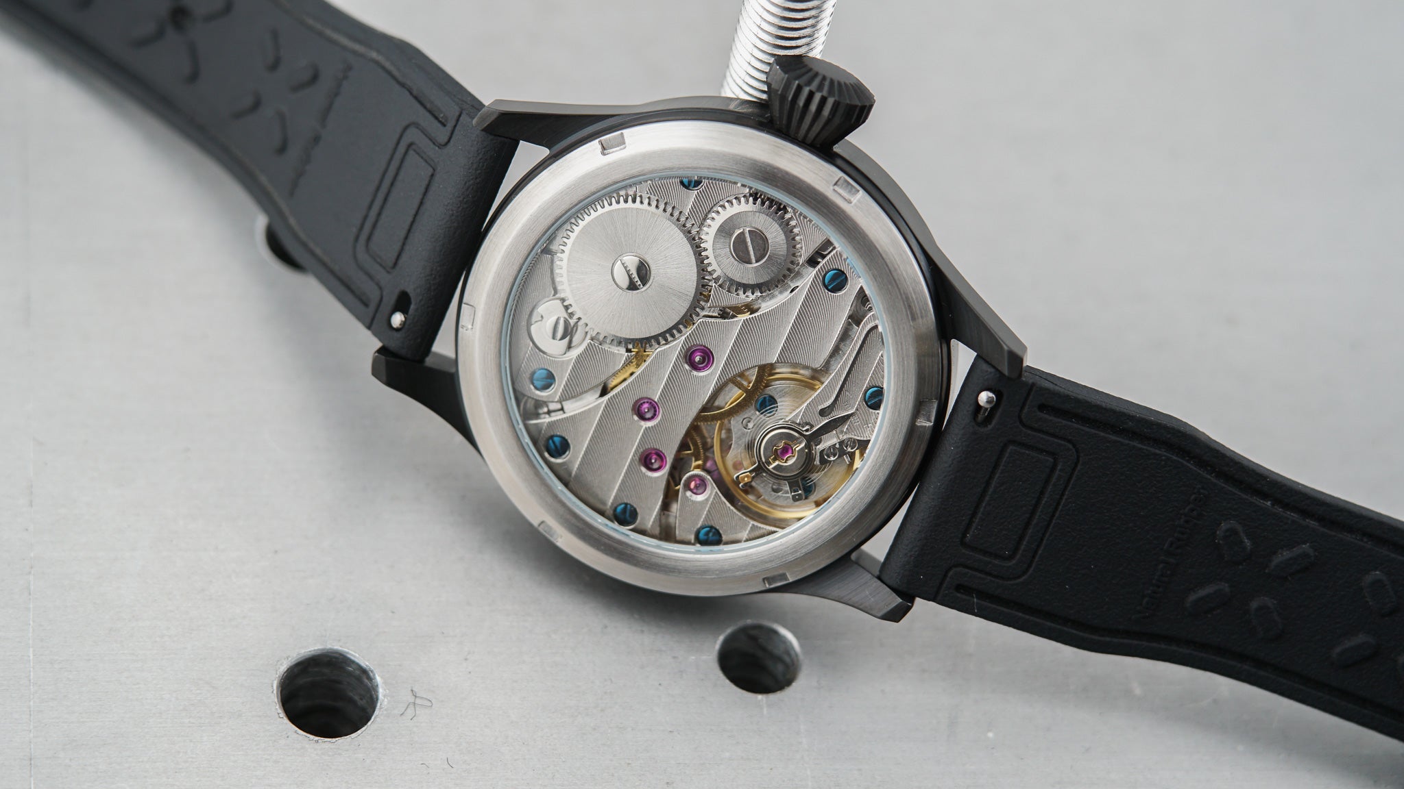 The Stirling Mark III - Sapphire Blue - Black - Ref. 271110B