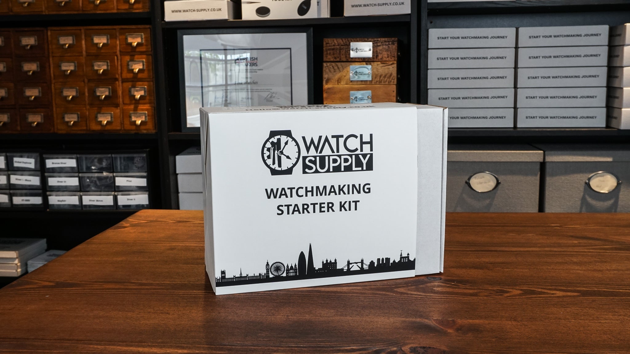 Watchmaking kit - The Stirling MK II - Steel Grey (black) - Ref. 23311