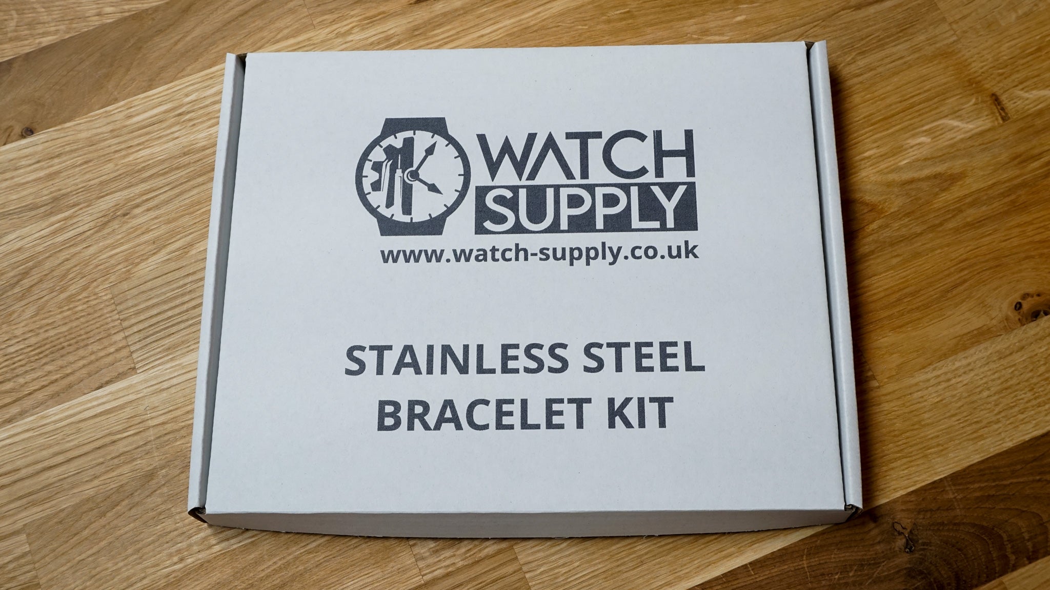 Stainless steel bracelet kit with tools (Diver One, GMT Voyager)