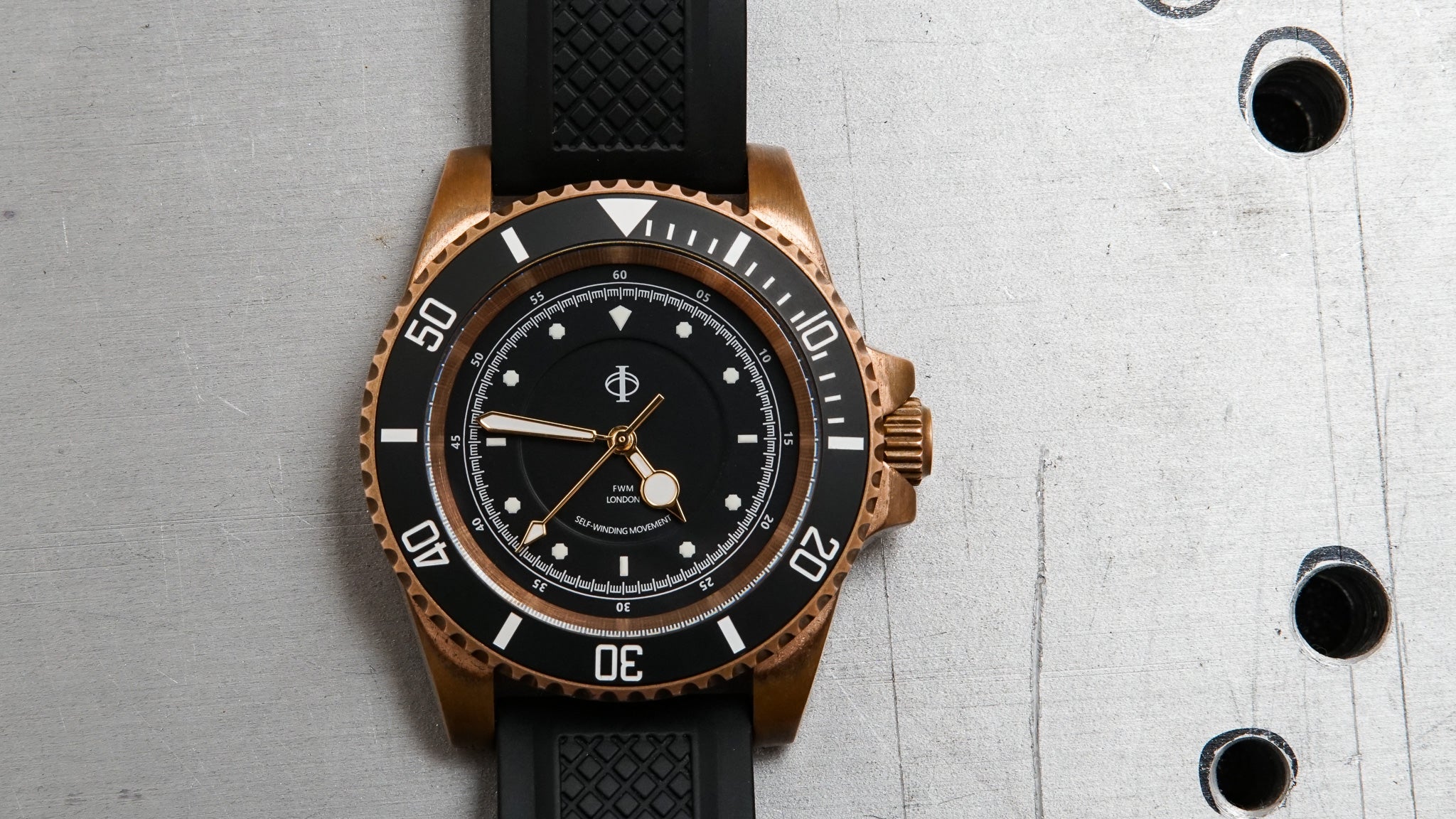 Watchmaking kit - Bronze Diver 2024 CuSn8 - Ref. 23112