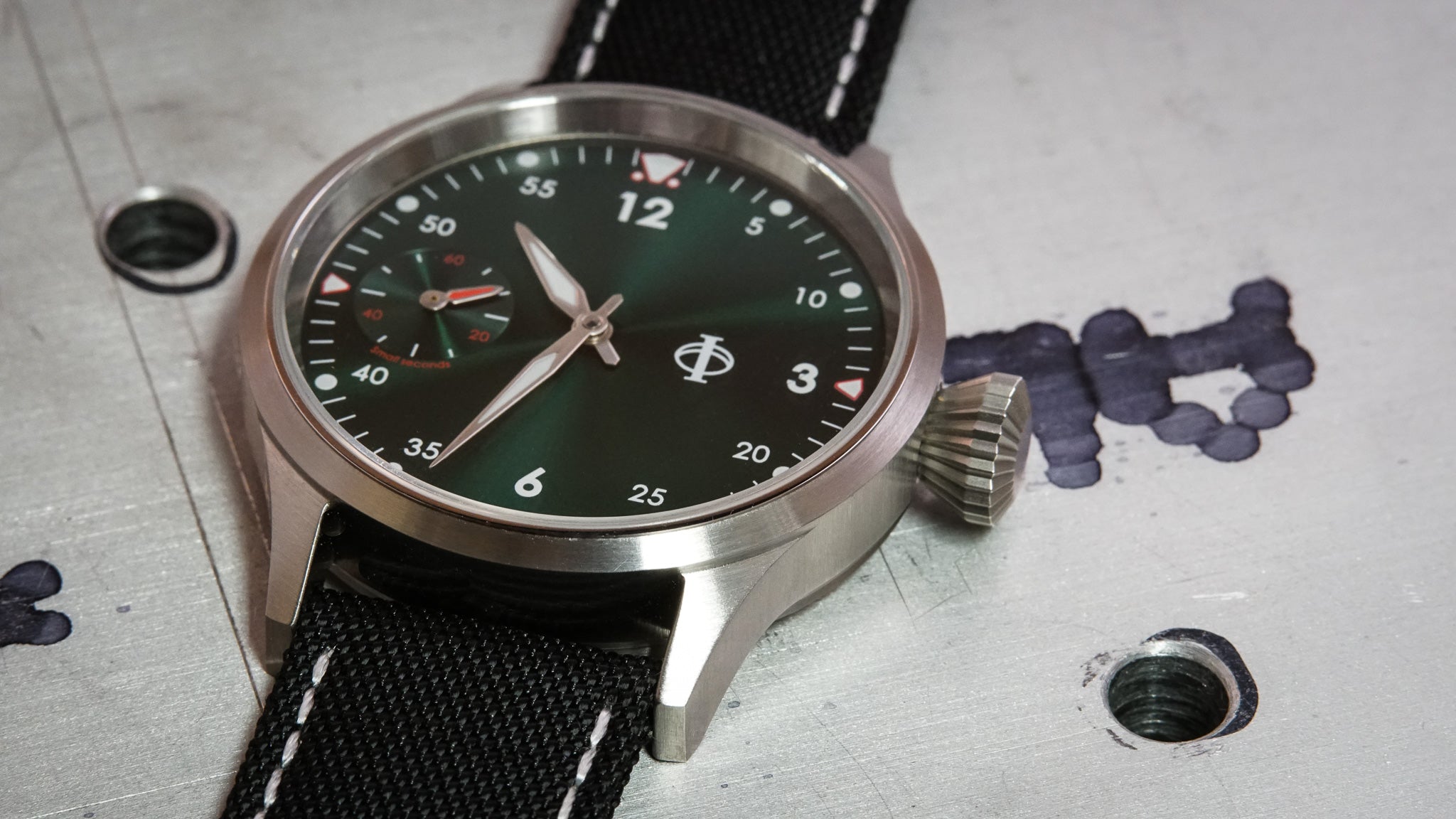 Watchmaking kit - The Stirling Mark III - Sapphire Green - Ref. 24514