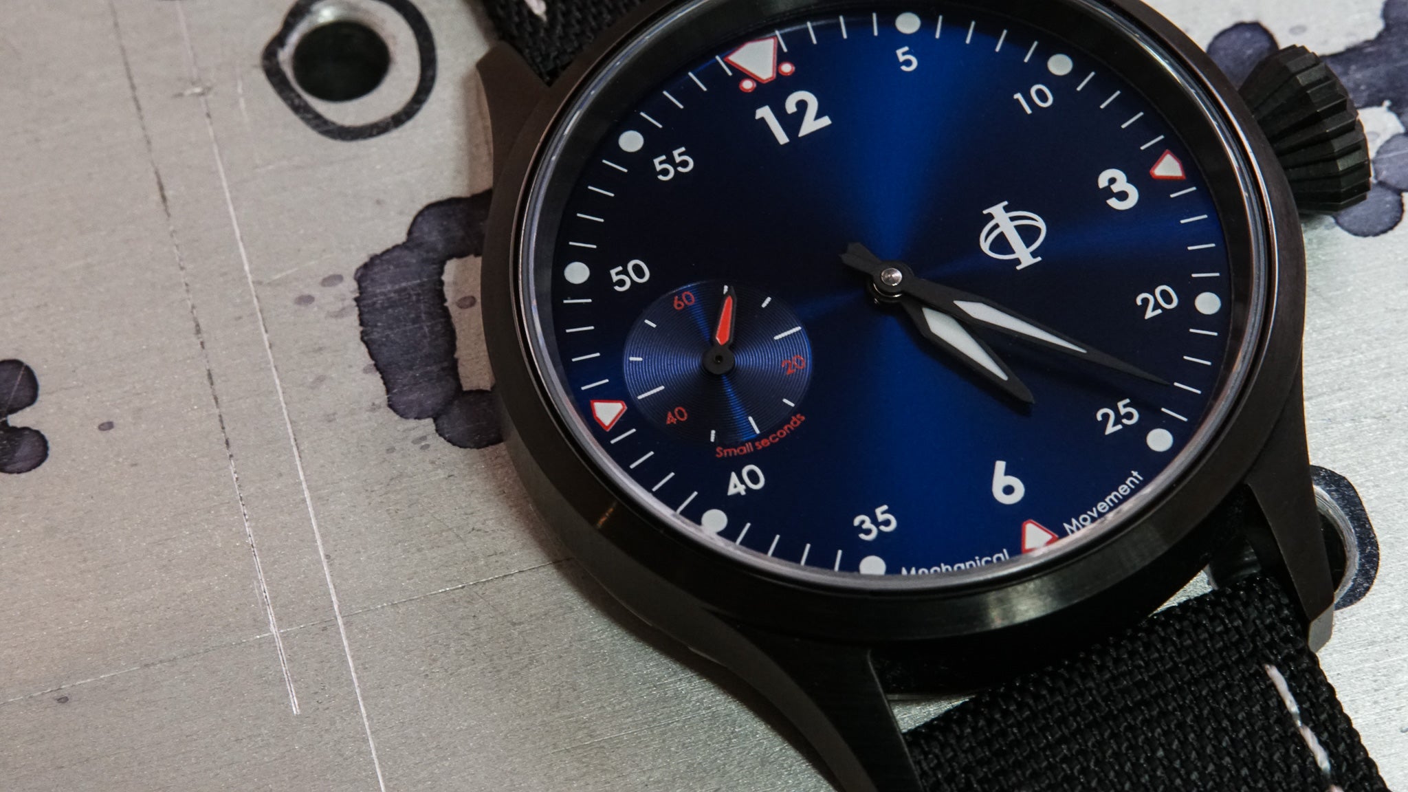 Watchmaking kit - The Stirling Mark III - Ocean Blue - Ref. 24513
