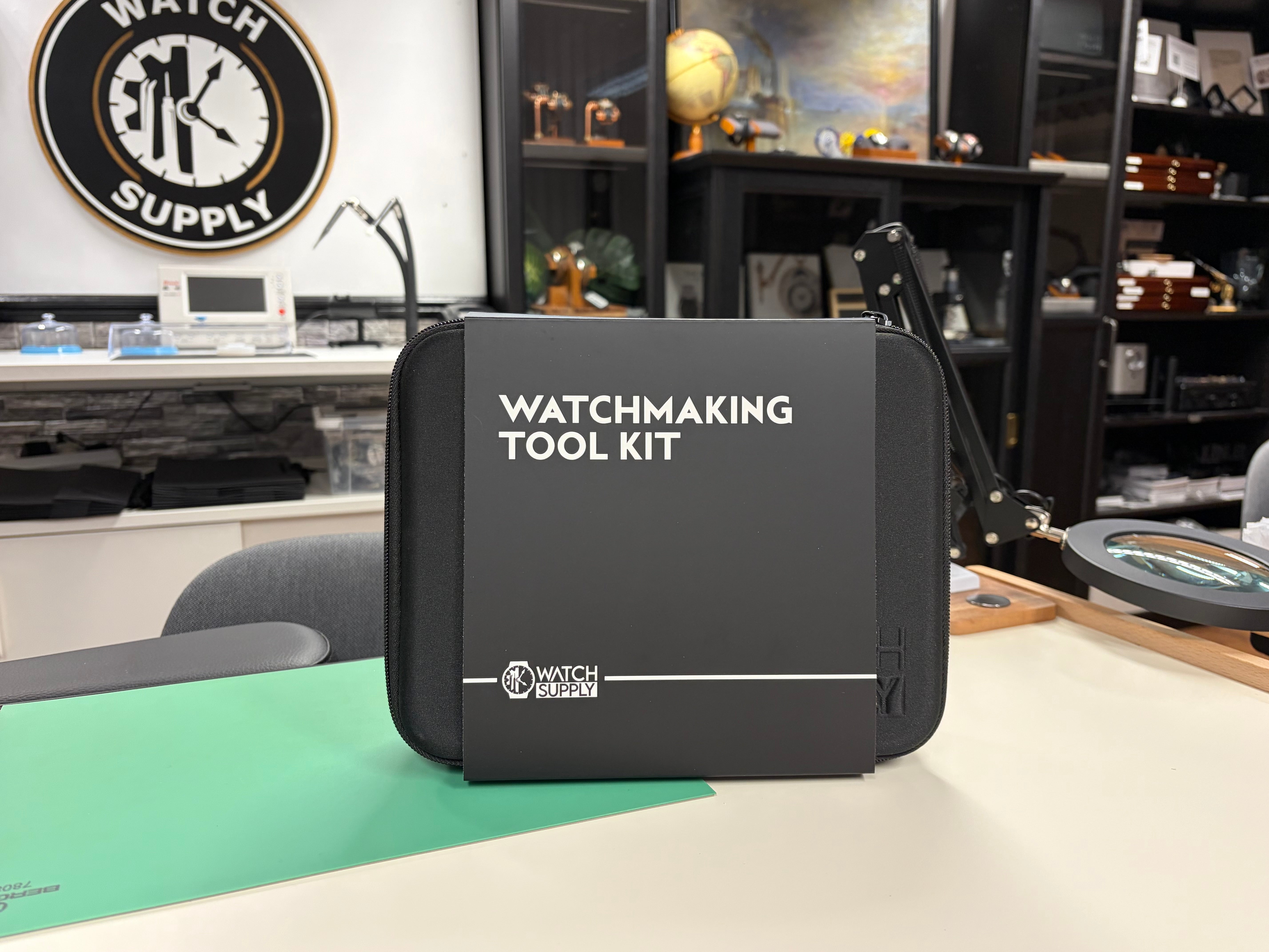 Full watchmaking tool kit
