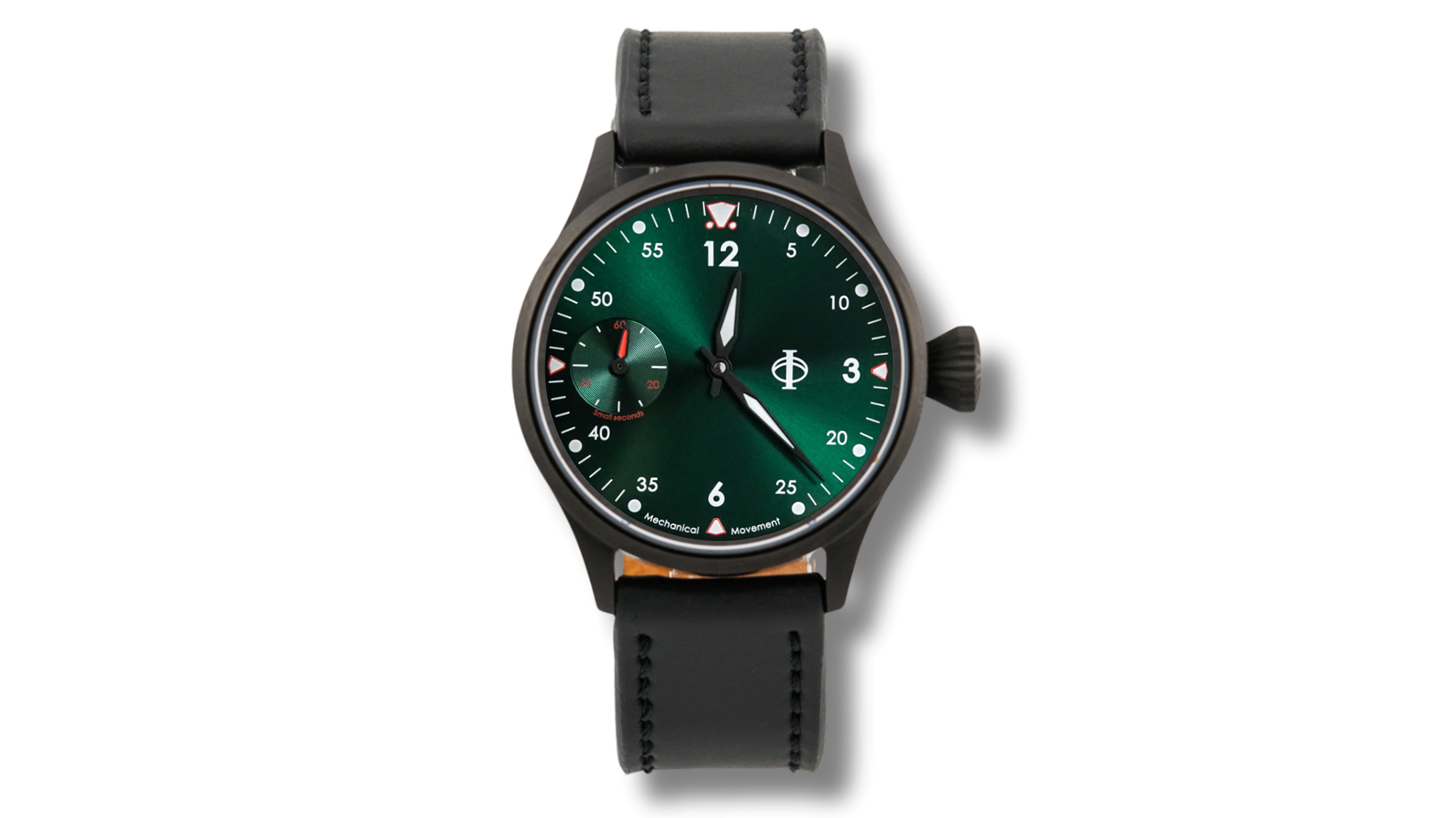 The Stirling Mark III - Emerald Green - Black - Ref. 271112B