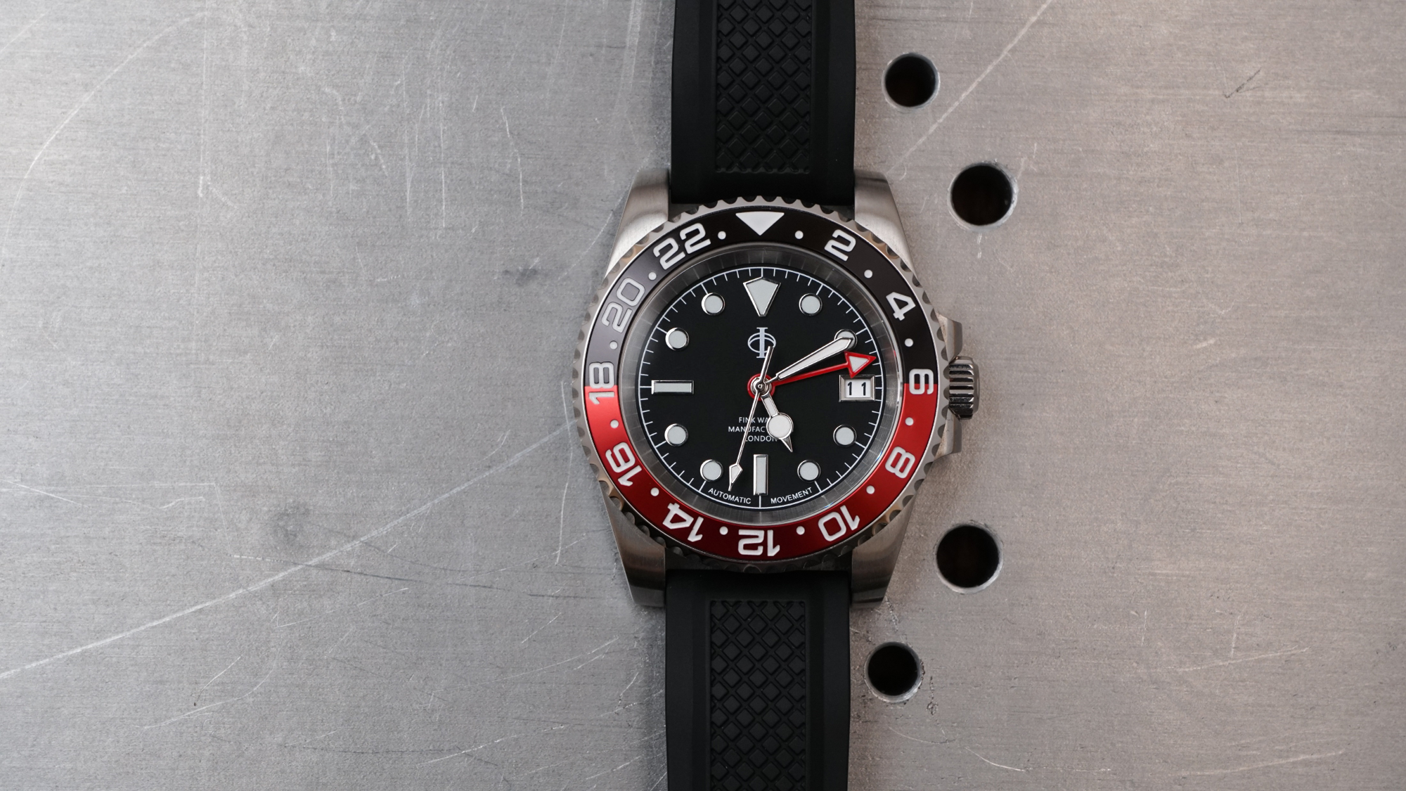 Watchmaking kit - Diver One GMT - Bi-colour bezel - Ref. 23118