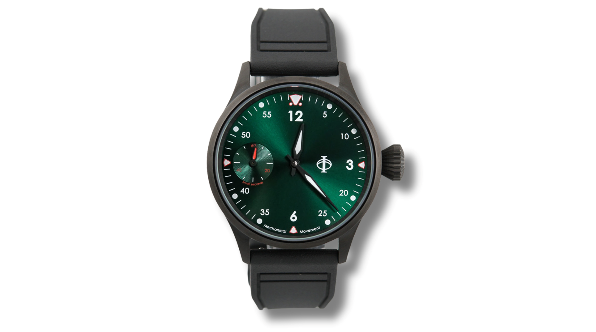 The Stirling Mark III - Emerald Green - Black - Ref. 271112B