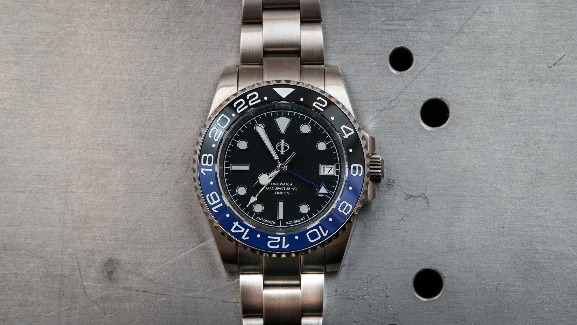 Watchmaking kit - Diver One GMT - Bi-colour bezel - Ref. 23118