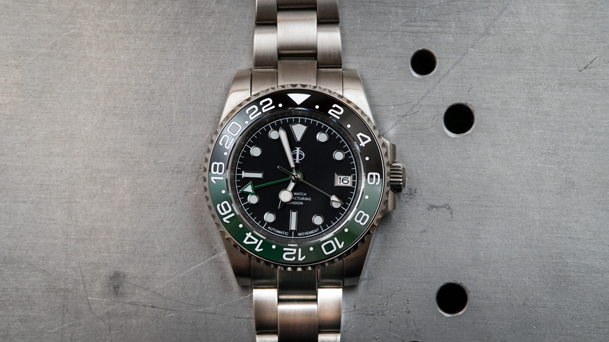 Watchmaking kit - Diver One GMT - Bi-colour bezel - Ref. 23118