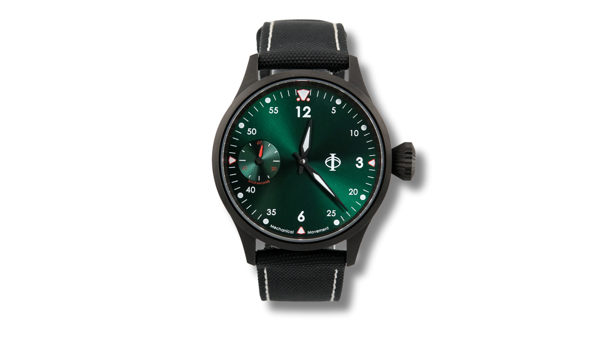The Stirling Mark III - Emerald Green - Black - Ref. 271112B