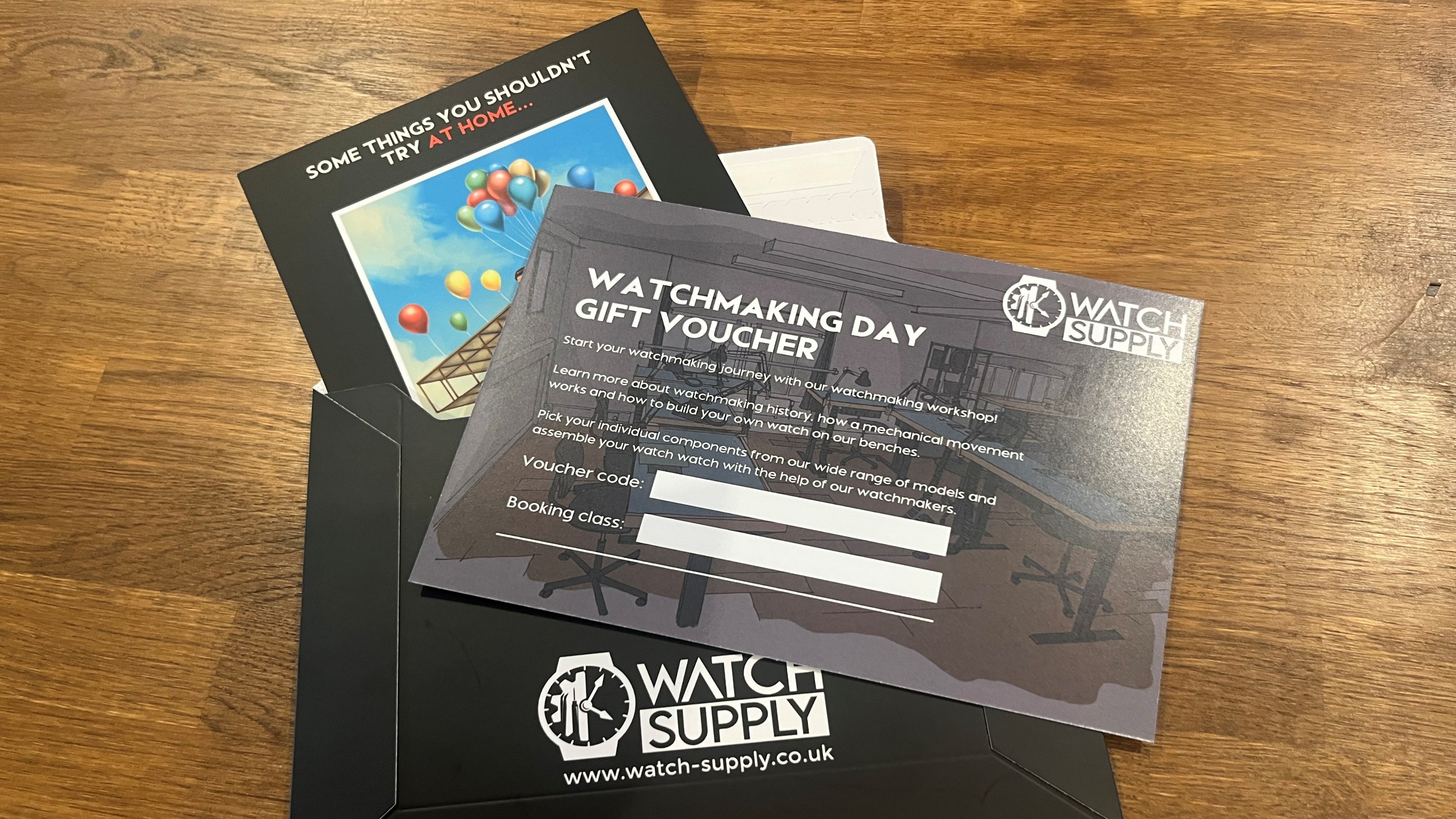 GIFT VOUCHER Watchmaking experience (London) (Digital or Printed)