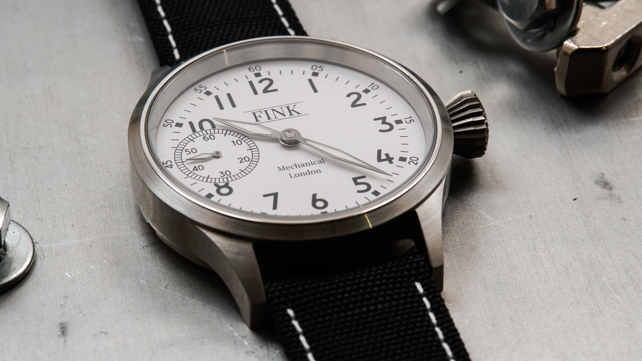 Watchmaking kit - The Stirling MK II - Cloud White (silver) - Ref. 23311