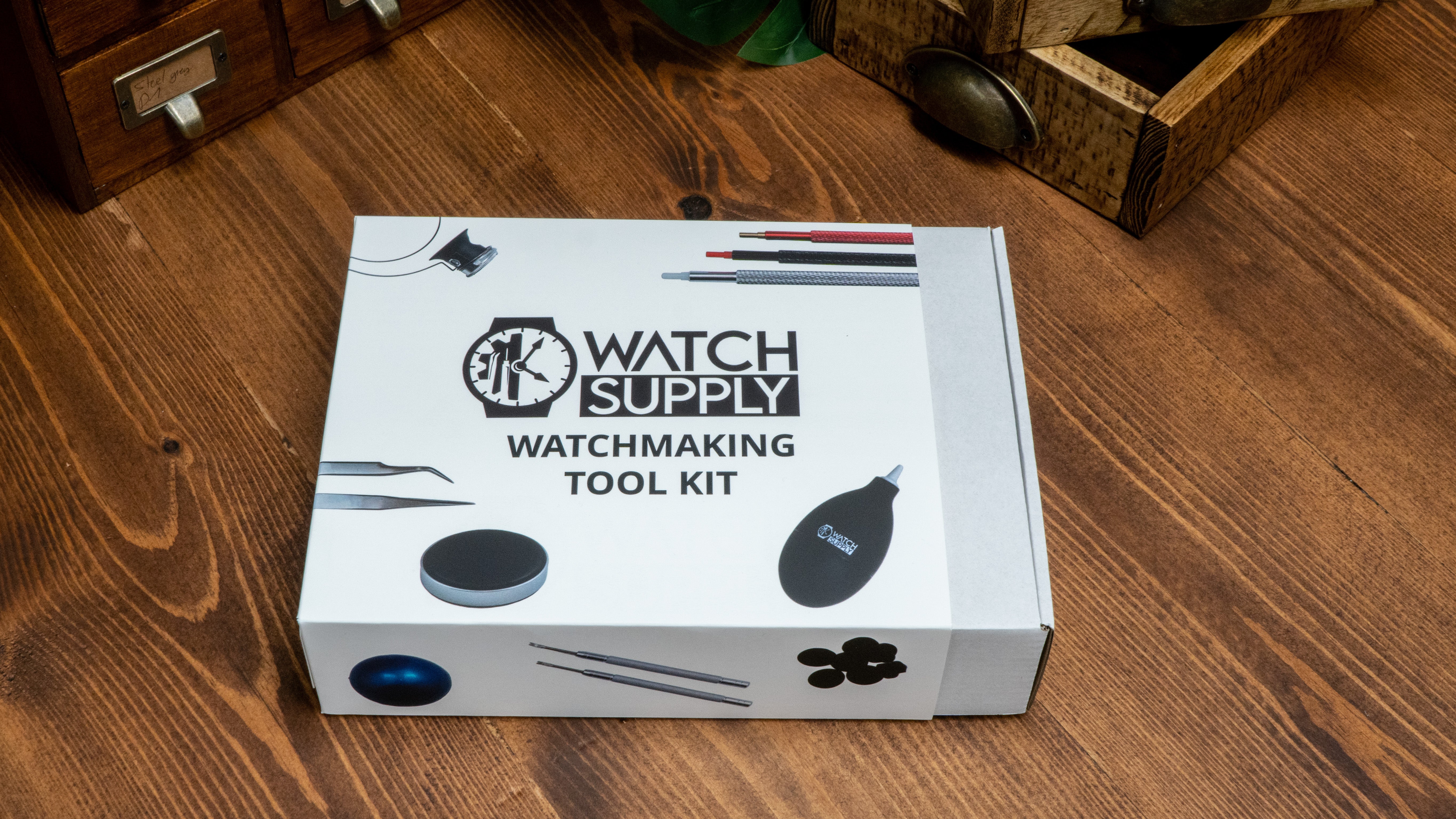 Full watchmaking tool kit