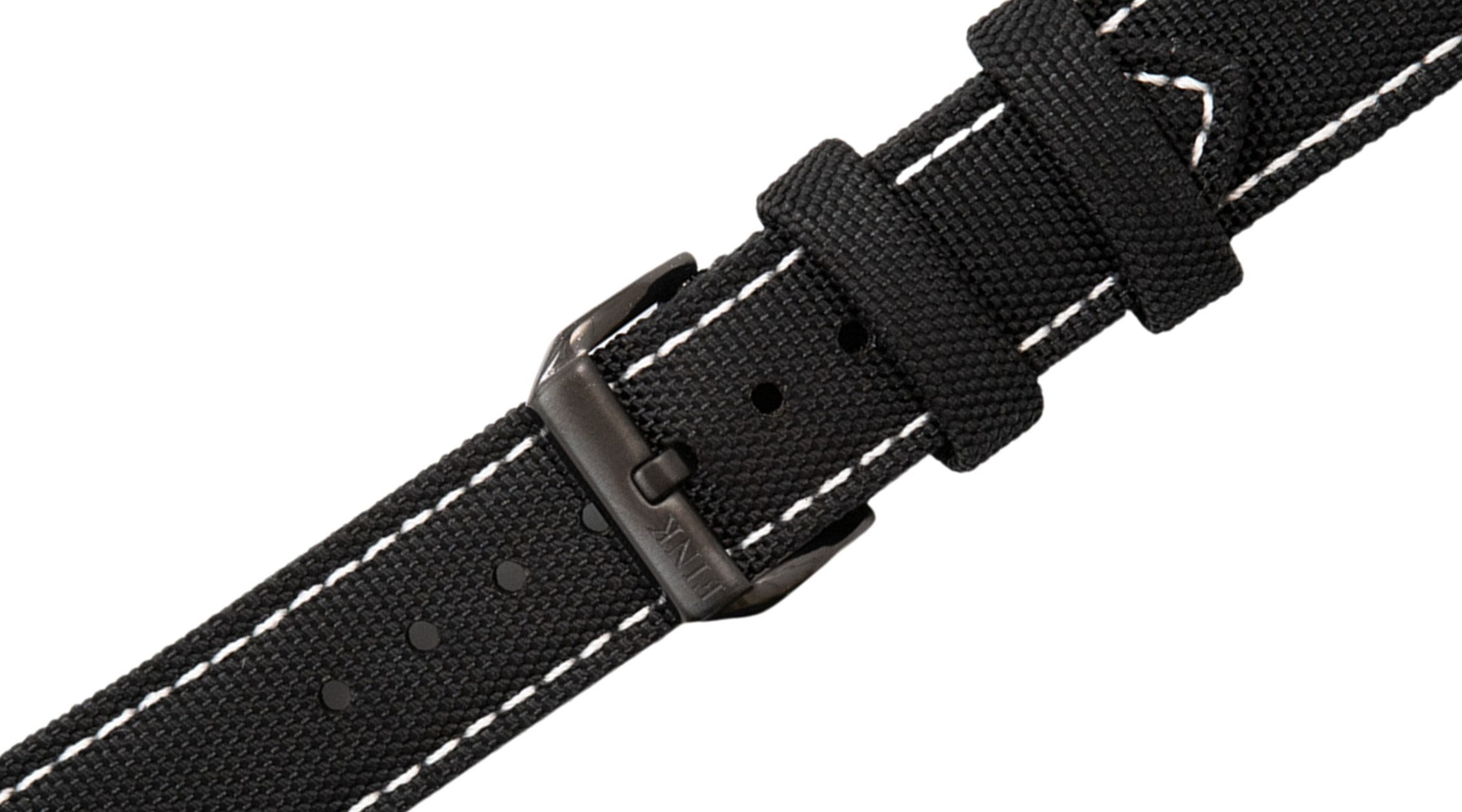 Sailcloth strap (Nylon 900D) - black buckle - 20/22mm