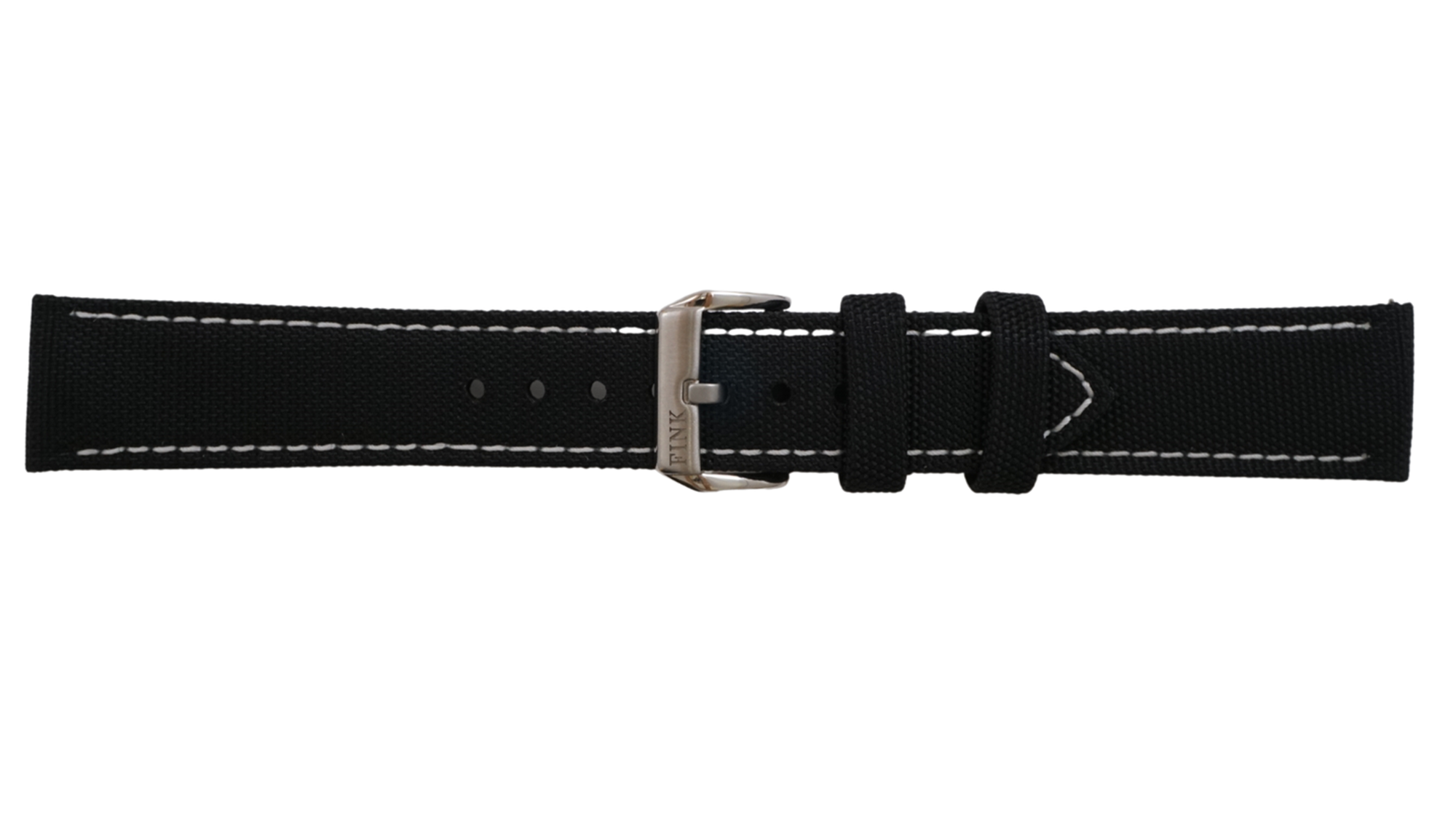 Sailcloth strap (Nylon 900D) - silver buckle - 20/22mm
